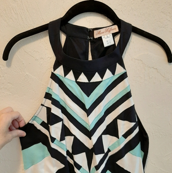 Mara Hoffman Geometric Cocktail Dress S - Picture 2 of 8